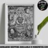 Linkin Park Frankfurt Germany From Zero World Tour 2025 On July 8 At Deutsche Bank Park Eric Nakamura Cover Art Decorative Poster Canvas