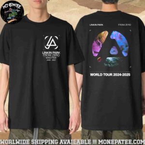 Linkin Park From Zero World Tour 2024-2025 Merch Two Sided Unisex T-Shirt