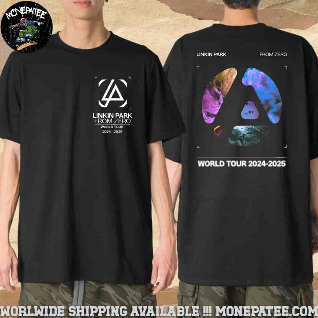 Linkin Park From Zero World Tour 2024-2025 Merch Two Sided Unisex T-Shirt Linkin Park From Zero World Tour 2024-2025 Merch Two Sided Unisex T-Shirt