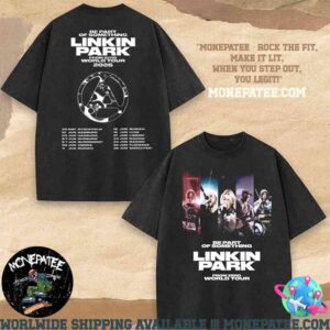 Linkin Park From Zero World Tour 2026 Be Part Of Something Photo And Dates List Merchandise Washed T-Shirt