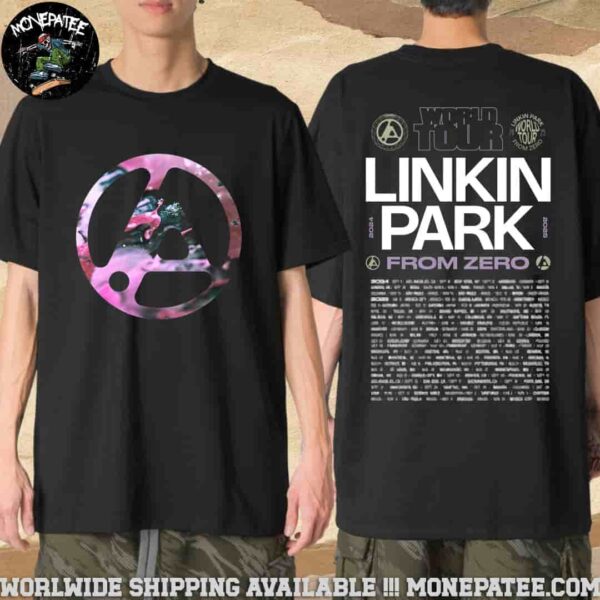 Linkin Park From Zero World Tour 2025 Morph Icon Merch Two Sided Unisex T-Shirt