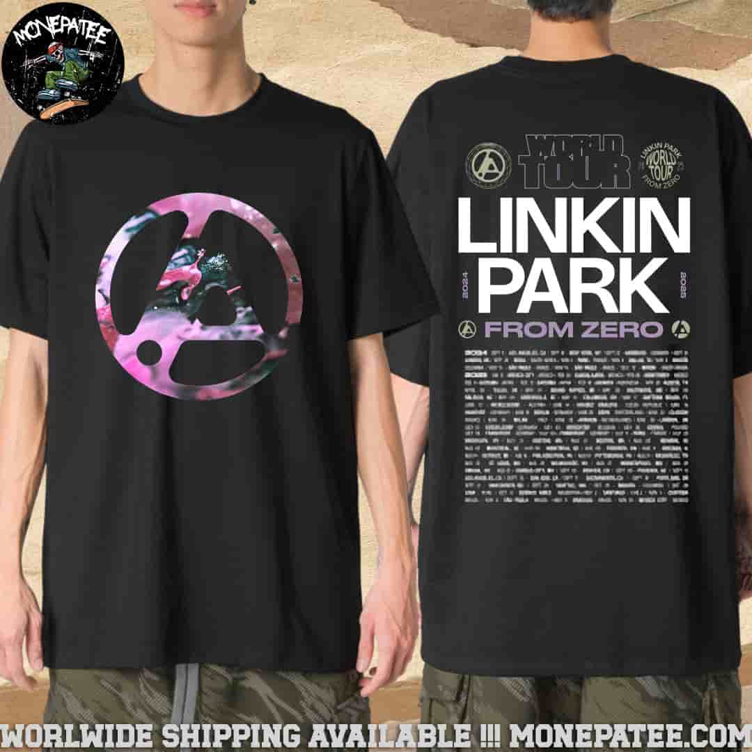 Linkin Park From Zero World Tour 2025 Morph Icon Merch Two Sided Unisex T-Shirt Linkin Park From Zero World Tour 2025 Morph Icon Merch Two Sided Unisex T-Shirt