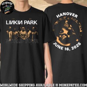 Linkin Park Hanover From Zero World Tour On June 16 2025 At Heinz von Heiden-Arena Merchandise Exclusive Unisex T-Shirt