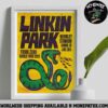 Linkin Park Hanover Germany From Zero World Tour 2025 On June 16 At Heinz-Von-Heiden Arena PJ Richardson Cover Art Decorative Poster Canvas