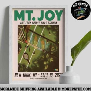 MT Joy New York On September 19 2025 At Forest Hills Stadium Decoratice Poster Canvas