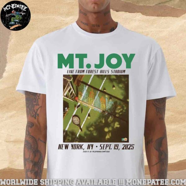 MT Joy New York On September 19 2025 At Forest Hills Stadium Unisex T-Shirt
