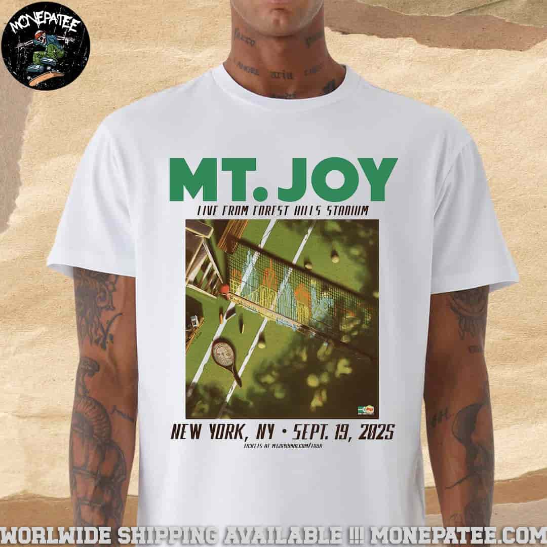 MT Joy New York On September 19 2025 At Forest Hills Stadium Unisex T-Shirt MT Joy New York On September 19 2025 At Forest Hills Stadium Unisex T-Shirt
