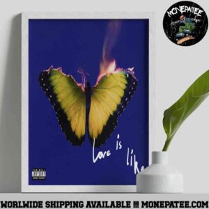 Maroon 5 8th Studio Album Love Is Like Released August 15th 2025 Decorative Poster Canvas
