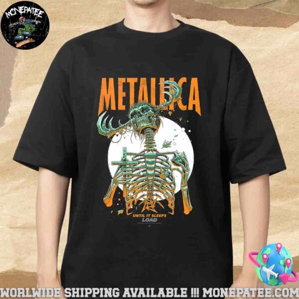Metallica Commemorate Load Until It Sleeps By Luke Preece Merchandise Unisex T-Shirt