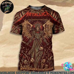Metallica M72 Atlanta In Atlanta GA On June 3 2025 At Mercedes-Benz Stadium All Over Print T-Shirt