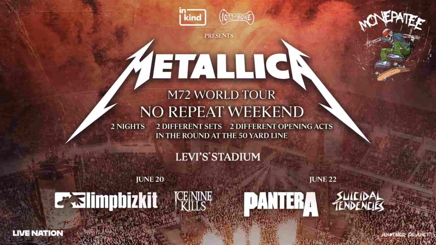 Metallica M72 Santa Clara, California – June 20–22, 2025 at Levi’s Stadium A Once in a Lifetime Metal Celebration
