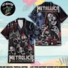 Metallica M72 Santa Clara Summer Aloha Night 1 On June 20 2025 In Santa Clara CA At Levis Stadium Candlelit Carnage Hawaiian Shirt And Beach Shorts