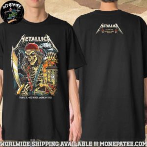 Metallica M72 Tampa Florida Exclusive Tee For Show At Raymond James Stadium Night 2 On June 8 2025 Merchandise T-Shirt