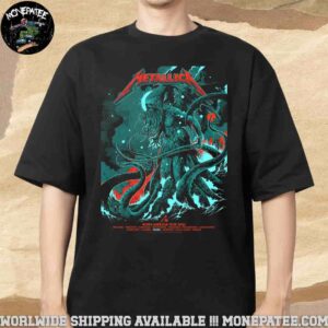 Metallica Pop-Up Poster M72 Tampa On June 6 And 8 2025 At Raymond James Stadium In Tampa FL Merch Unisex T-Shirt