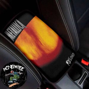 Metallica Reload Car Console Cover Bold Rock Design for Your Vehicle Armrest