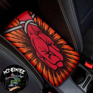 Metallica St Anger Armrest Pad Heavy Rock Album Inspired Center Console Cover