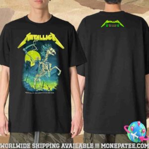 Metallica Venue Tee Poster M72 Houston On June 14 2025 In Houston TX At NRG Stadium Merch Two Sided Unisex T-Shirt