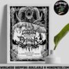 Metalocalypse Dethklok Concert Poster In London On June 21 2025 At O2 Shepherd Bush Empire Home Decor Poster Canvas