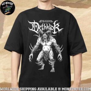 Metalocalypse Dethklok Logo Iconic Riddick Ogre Tee Merchandise Unisex T-Shirt