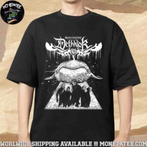 Metalocalypse Dethklok Logo Mutilation On A Spring Night Admat Whale Tee Merchandise Unisex Shirt