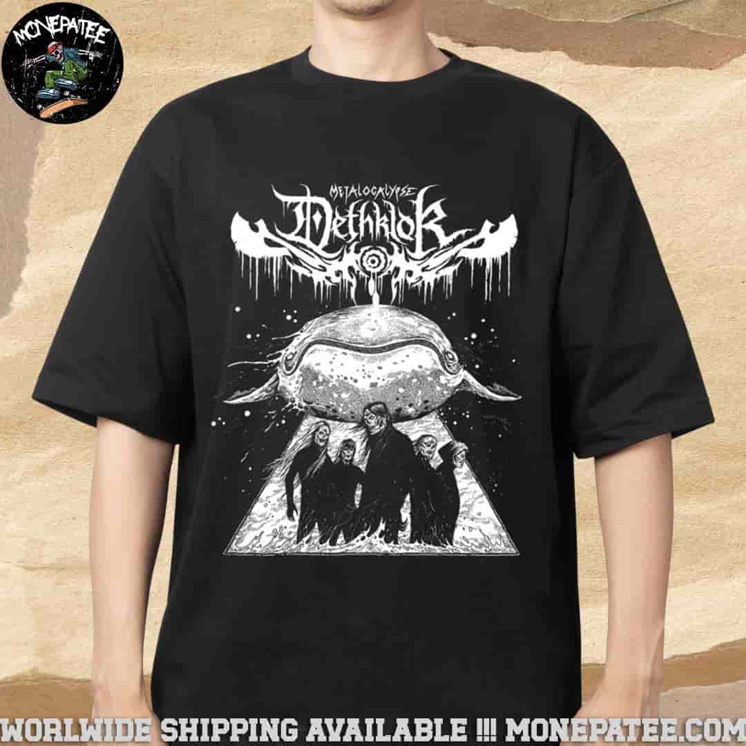 Metalocalypse Dethklok Logo Mutilation On A Spring Night Admat Whale Tee Merchandise Unisex Shirt Metalocalypse Dethklok Logo Mutilation On A Spring Night Admat Whale Tee Merchandise Unisex Shirt