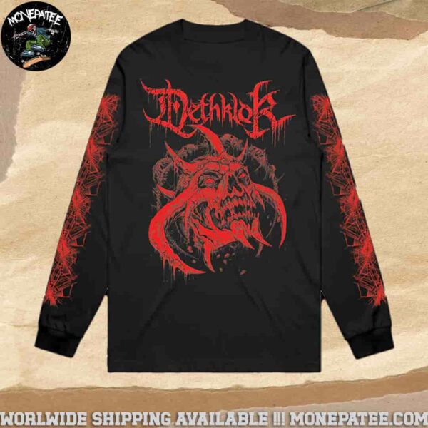 Metalocalypse Dethklok Logo Riddick Longsleeve Merchandise Unisex Shirt