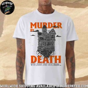 Murder By Death Concert Poster With Laura Jane Grace In Minneapolis MN On July 19 2025 At First Avenue Merchandise Unisex T-Shirt