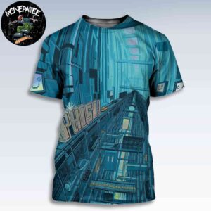 Phish Band Concert Poster For Show In Manchester Nh On June 20-22 2025 At Snhu Arena All Over Print T-Shirt