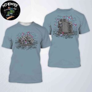 Phish Band Summer Tour Exclusive Tee Setlist Stone All Over Print Shirt