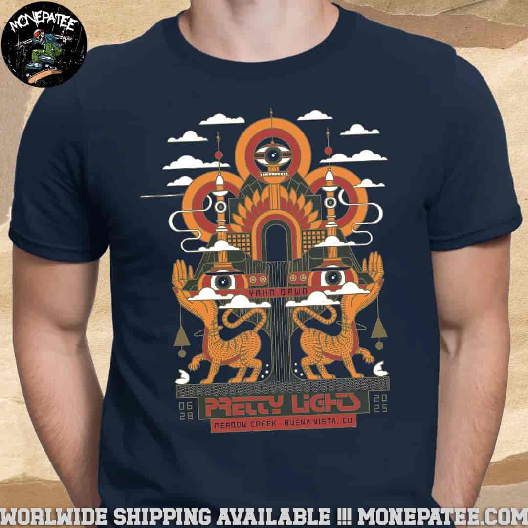 Pretty Lights Exclusive Poster For Show Night 2 In Buena Vista Co At Merdow Creek On June 28 2025 Unisex T-Shirt Pretty Lights Exclusive Poster For Show Night 2 In Buena Vista Co At Merdow Creek On June 28 2025 Unisex T-Shirt