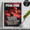 Punk In The Park In Portland Oregon On June 28 2025 at Tom McCall Waterfront Park Orange Decorative Poster Canvas