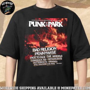 Punk In The Park Boston Worcester 2025 Concert Tee Lineup At Palladium Outdoors September 27 Unisex T-Shirt