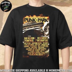 Punk In The Park Los Angeles Sanpedro CA At Berth 46 Lineup On October 4-5 2025 Unisex T-Shirt