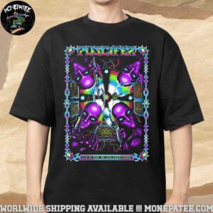 Puscifer Sessanta V2.02 Poster For Show In St Paul Mn At Xcel Energy Center On June 1 2025 Merchandise Unisex T-Shirt