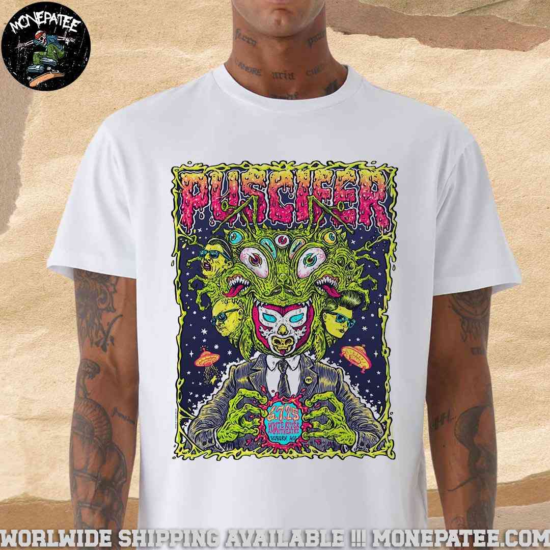 Puscifer Sessanta V2.0 Poster For Show In Auburn Washington At White River Amphitheatre On June 7 2025 Merchandise Unisex T-Shirt Puscifer Sessanta V2.0 Poster For Show In Auburn Washington At White River Amphitheatre On June 7 2025 Merchandise Unisex T-Shirt