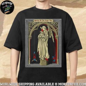 Queen Of The Stone Age The End Is Nero Concert Poster In Boston MA On June 11 2025 At MGM Music at Fenway Merchandise Unisex T-Shirt