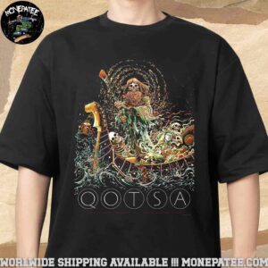 Queens Of The Stone Age Concert Poster In Madison WI On June 20 2025 At Breese Stevens Field Unisex T-Shirt