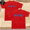 Renee Rapp Biteme Tour 2025 Exclusive White Two Sides Tee Shirt