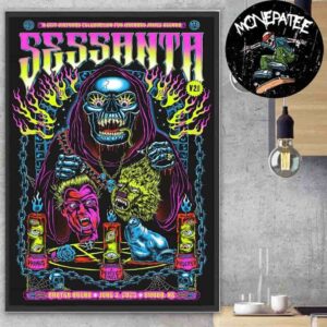 Sessanta V2.0 Concert Poster In Omaha NE On June 3 2025 At Baxter Arena Home Decor Poster Canvas
