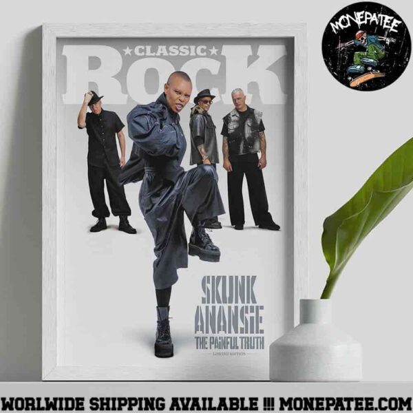 Skunk Anansie X Classic Rock Issue 341 Magazine The Painful Truth 2025 Decorative Poster Canvas
