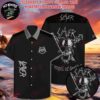 Slayer Music Band Blood Reign Hawaiian Shirt and Beach Shorts