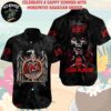 Slayer Music Band Eagle Hawaiian Shirt and Beach Shorts