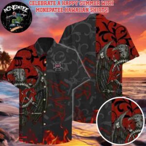 Slayer Music Band Eagle Hawaiian Shirt and Beach Shorts