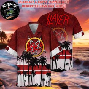 Slayer Music Band Palm Paradise Hawaiian Shirt and Beach Shorts