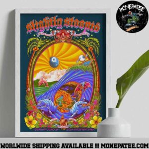 Slightly Stoopid Concert Poster Cocoa Florida At Cocoa Riverfront Park Decorative Poster Canvas