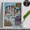 Queens Of The Stone Age Concert Poster In Madison WI On June 20 2025 At Breese Stevens Field Decorative Poster Canvas