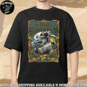 Slightly Stoopid Concert Poster In Pittsburgh PA On June 12 2025 At Stage Ae Outdoors Merchandise Unisex T-Shirt