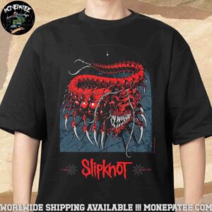 Slipknot Concert Poster In At Ferrara Summer Festival In Ferrara Italy June 17 2025 Unisex T-Shirt