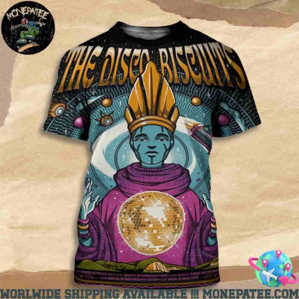 The Disco Biscuits Band Celebrates The 30th Anniversary For The June 2025 Tour All Over Print T-Shirt