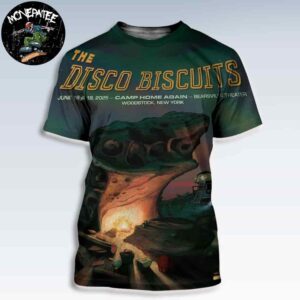 The Disco Biscuits In Woodstock New York At Camp Home Again Bearsville Theater On June 18-19 2025 All Over Print Shirt